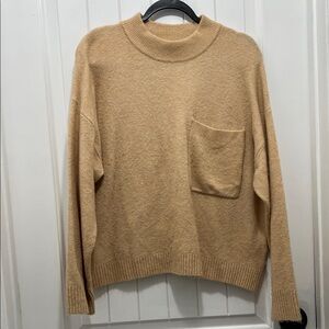 Calvin Klein Jeans Beige Knit Sweater Size XL